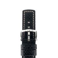 hirsch strap carbon black large 20mm