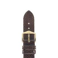 Hirsch Strap Lizard Brown Large 19mm