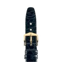 Hirsch Strap Prestige Black Medium 18mm