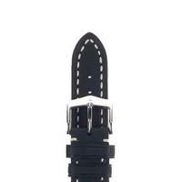 hirsch strap liberty black large 22mm