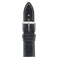 hirsch strap modena black large 22mm