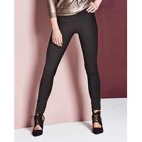 High Waisted Plain Leggings Regular