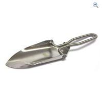 hi gear folding mini trowel colour silver