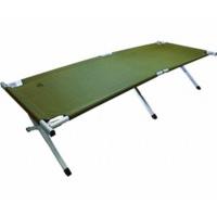 Highlander Olive Camp Bed