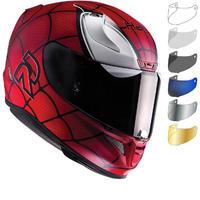 HJC RPHA 11 Spiderman Motorcycle Helmet & Visor