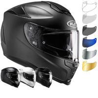 HJC RPHA 70 Plain Motorcycle Helmet & Visor