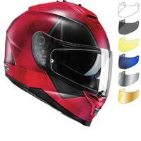 HJC IS-17 Deadpool Motorcycle He...
