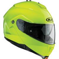 hjc is max ii plain flip front motorcycle helmet