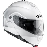 hjc is max ii plain flip front motorcycle helmet