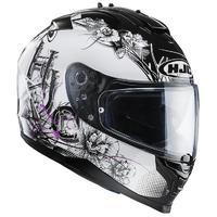 HJC IS-17 Barbwire Ladies Motorcycle Helmet & Visor