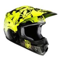 HJC CS-MX II Graffed MC-4HSF yellow