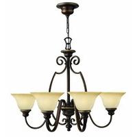 hkcello6 6 light antique bronze simple ceiling chandelier