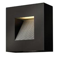 hklunas sk luna small square wall light in satin black