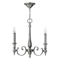 hkyorktown3 3 light antique nickel traditional chandelier