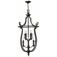 HK/PLYMOUTH8/P 8 Light Vintage Pendant in Olde Bronze