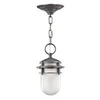 HK/REEF8 HE Reef Hanging Exterior Light Hematite