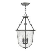 hkdakotap dakota 3 light pendant chandelier in polished antique nickel