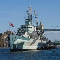 HMS Belfast Visit + Afternoon Tea River Thames Cruise | London