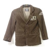 H&M 8-9years Choclate Brown Cord Blazer Jacket