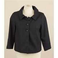 hm black casual jacket coat