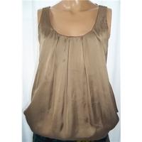 H&M Size 10 Bronze Party Top