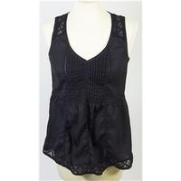 H&M Black Sleeveless Top Size 8