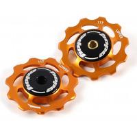 hope jockey wheels pair orange