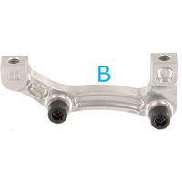 Hope Disc Brake Mounts B Silver