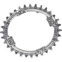 hope oval retainer chainring silver