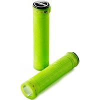 hope sl lock on handlebar grips green