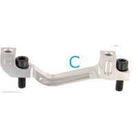 Hope Disc Brake Mounts C Silver