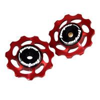 hope jockey wheels pair red