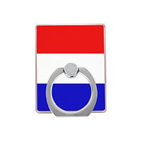 Holland flag Pattern Plastic Ring Holder / 360 Rotating for Mobile Phone