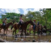 horseback waterfall expedition zipline and hot springs tour in guanaca ...