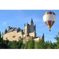 hot air balloon flight over segovia or toledo with optional transport  ...