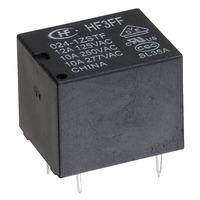 hongfa hf3ff0241zstf 24vdc 10a spdt compact miniature cube power relay