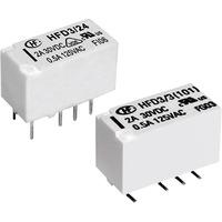 Hongfa HFD3/005-L2 PCB Mount Relay 5V DC DPDT 2 Coils Latching