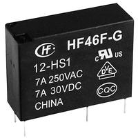 hongfa hf46f g005 hs1 pcb mount relay 5v dc spst