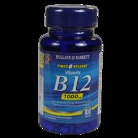 Holland & Barrett Timed Release Vitamin B12 100 Tablets 1000ug - 100 Tablets