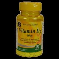 Holland & Barrett Vitamin D3 250 Tablets 10ug