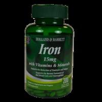 holland barrett iron 15mg with vitamins minerals 200 caplets 200caplet ...