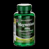 holland barrett magnesium citrate 100 caplets 100mg 100caplets