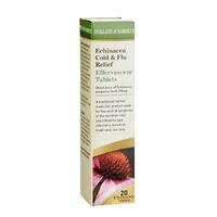 Holland & Barrett Echinacea Cold & Flu Relief Effervescent 20 Tablets - 20 Tablets