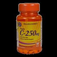 holland barrett vitamin c with wild rose hips 100 tablets 250mg 100tab ...