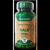 Holland and Barrett Kale 750mg 60 Capsules, Green