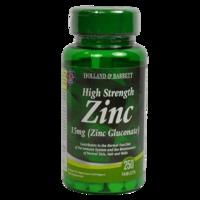 holland barrett high strength zinc 250 tablets 15mg