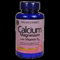 Holland & Barrett Calcium and Magnesium with Vitamin D 120 Tablets - 120 Tablets