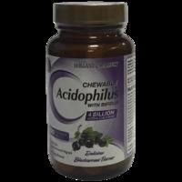 Holland & Barrett Chewable Acidophilus with Bifidus 100 Tablets - 100 Tablets, Black
