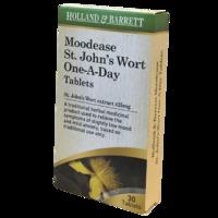holland barrett moodease st johns wort one a day 30 tablets 30tablets