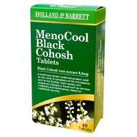 Holland & Barrett MenoCool Black Cohosh 60 Tablets - 60 Tablets, Black